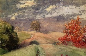 Autumn, Mountainville, New York by Winslow Homer Oil Painting Reproduction