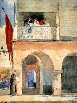 Customs House, Santiago de Cuba by Oil Painting Reproduction