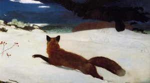 Fox Hunt by Winslow Homer Oil Painting Reproduction