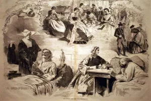 Harper's Weekly.Our Women and the War. Sept 6 1862.