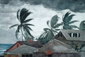 Hurricane, Bahamas by Oil Painting Reproduction