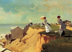 Long Branch, New Jersey by Winslow Homer Oil Painting Reproduction