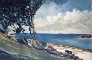 North Road, Bermuda by Oil Painting Reproduction