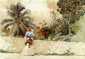 On the Way to the Bahamas by Oil Painting Reproduction