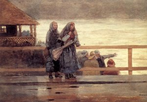 Perils of the Sea by Oil Painting Reproduction