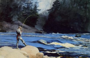 Quananiche, Lake St. John by Oil Painting Reproduction