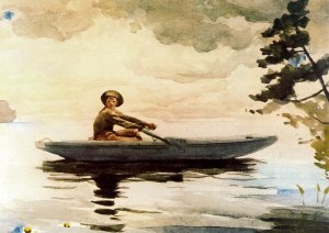 The Boatman by Oil Painting Reproduction