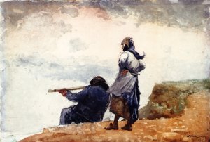 The Lookout by Oil Painting Reproduction