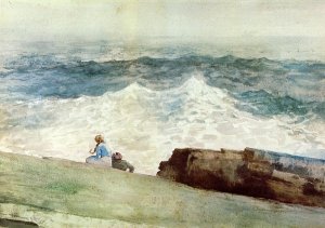 The Northeaster by Oil Painting Reproduction