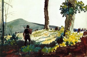 The Pioneer by Oil Painting Reproduction