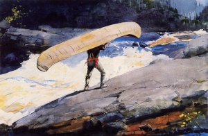 The Portage by Oil Painting Reproduction