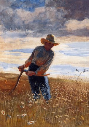 The Reaper by Oil Painting Reproduction