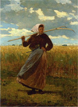 The Return of the Gleaner by Oil Painting Reproduction