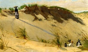 The Sand Dune by Oil Painting Reproduction