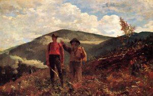 The Two Guides by Oil Painting Reproduction