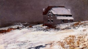 Winter, Prout's Neck, Maine by Oil Painting Reproduction