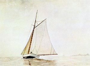 Yachting, Off Cloucester by Oil Painting Reproduction